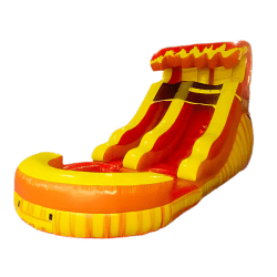 12Ft Lava Plunge Slide Wet/Dry
