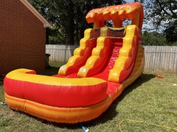 12Ft Lava Plunge Slide Wet/Dry